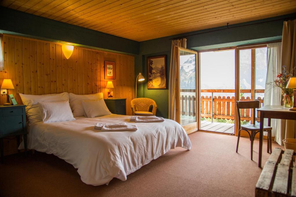 Plein Ciel - Hotel D'Altitude A 1800M Champéry Szoba fotó
